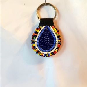 COPY - Beaded key chain is hand made by a tribe i…